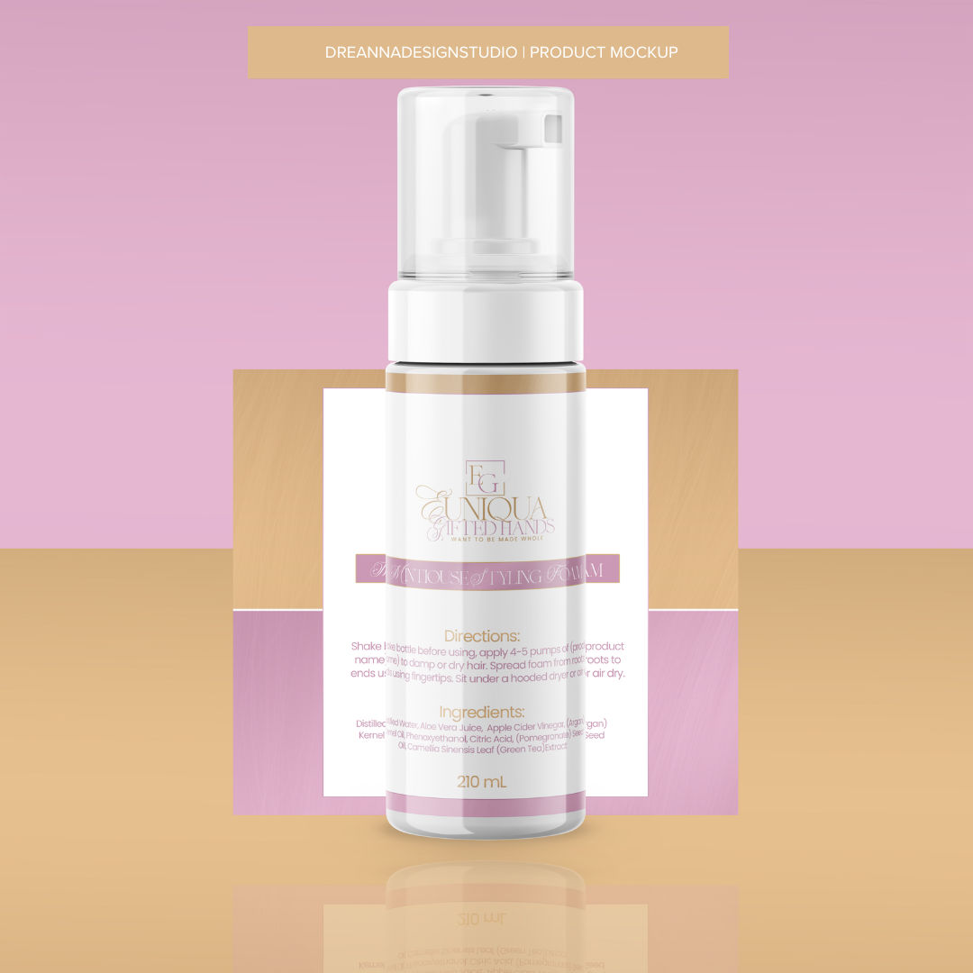 Product Label + Mockup