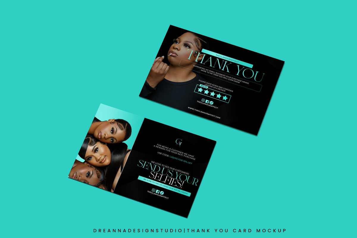 Thank You Card Design