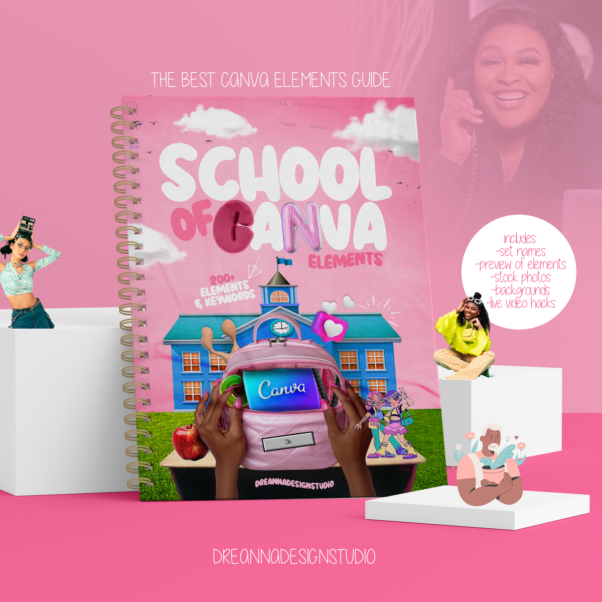 School Of Canva Elements