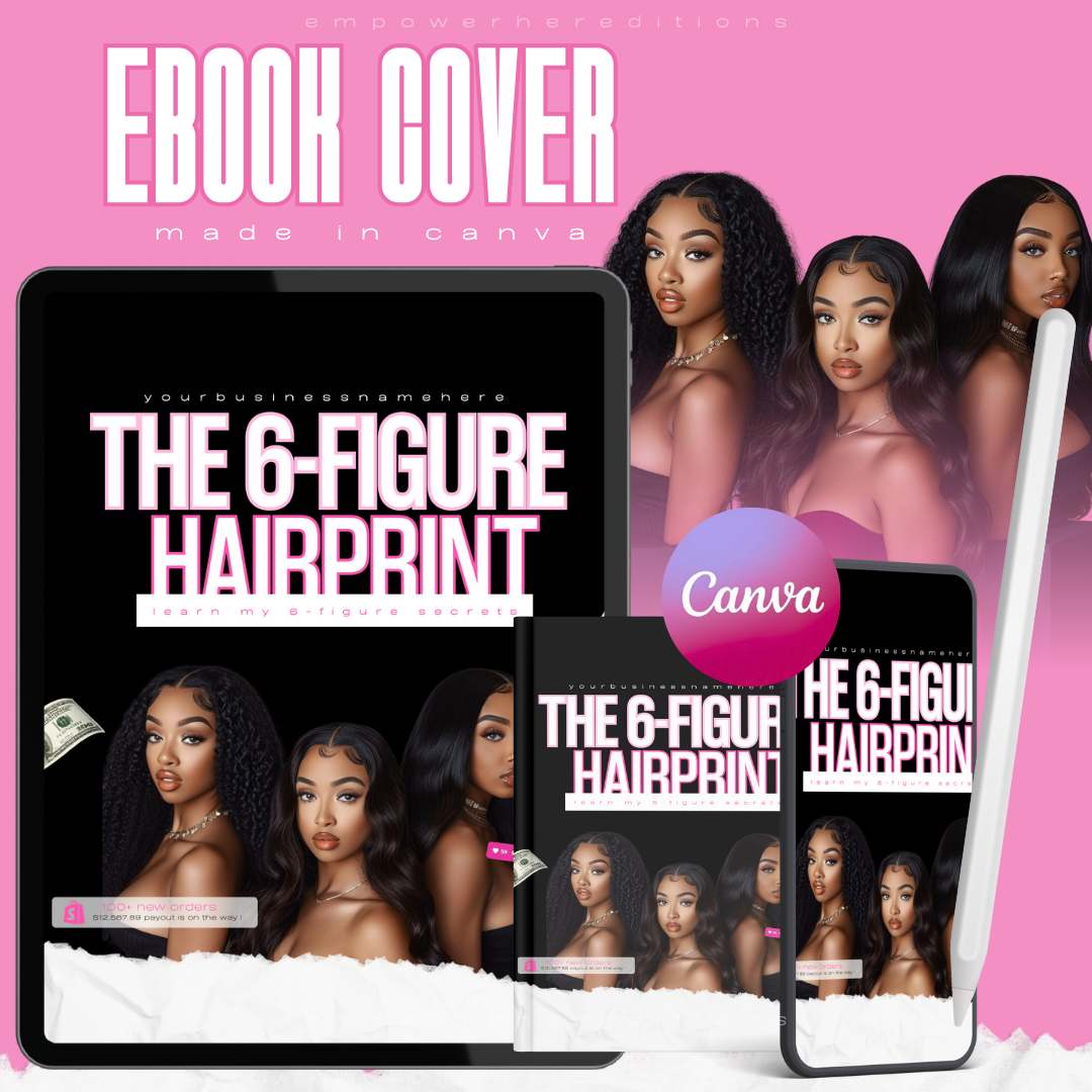 The 6 Figure HairPrint Ebook Cover !